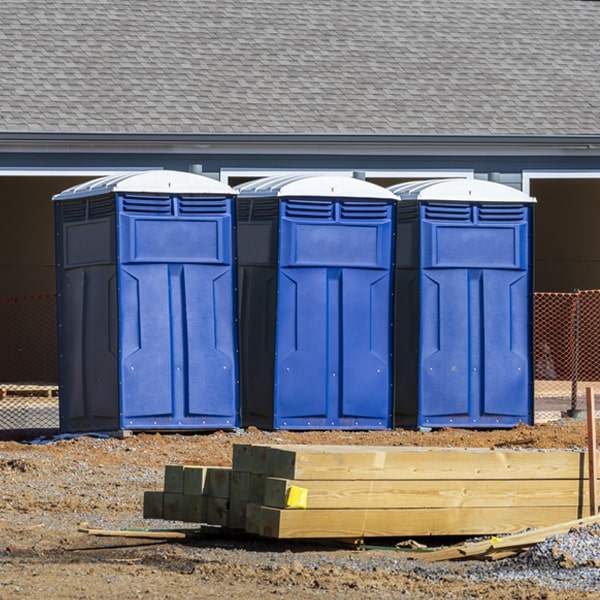 are there any restrictions on what items can be disposed of in the portable toilets in Goodfield IL